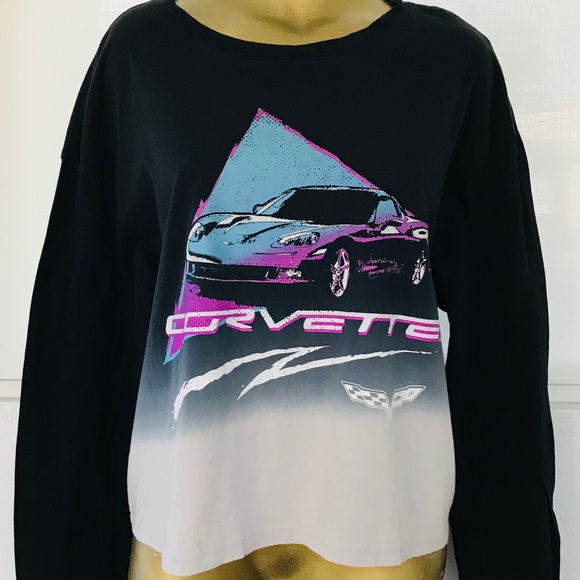 SALE! NWT GM Official CORVETTE Long Sleeve TEE SHIRT XXL - Picture 3 of 10